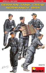 MiniArt Figurine hobby MiniArt Militare: Soldați - Echipaj german de tanc în Normandia 1944 (Special Edition) (5 figurine) (MNA35275)