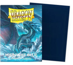  Dragon Shield Standard Matte Sleeves - Midnight Blue (100 Sleeves) (5706569110574)
