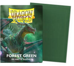  Dragon Shield Standard Matte Sleeves - Forest Green (100 Sleeves) (5706569110567)