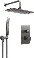 Laveo Tores set de duș ascuns cu duș de ploaie grafit BVT_901P (BVT901P)