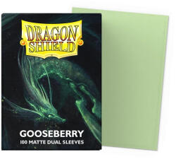  Dragon Shield Standard Matte Dual Sleeves - Gooseberry (100 Sleeves) (5706569150662)