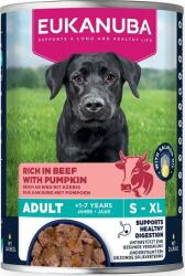 EUKANUBA Life Care Adult marhahússal és sütőtökkel nedves kutyaeledel (6 x 400 g) 2.4kg