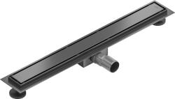 Mexen Flat M13 lineáris lefolyó 2 az 1-ben 60 cm, szálcsiszolt pisztolyszürke - 1E10060-15
