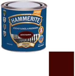 Hammerite Közvetlenül a Rozsdára fényes sötétbarna 0, 25 l (5093854)