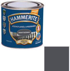 Hammerite Közvetlenül a Rozsdára fényes grafitszürke 0, 25 l (5126229)