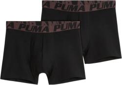 PUMA Striped Elastic Boxers 2P black Mărime: L / Culoare: negru/gri (94780502)