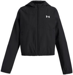 Under Armour UA Rival Woven Hd Jacket Black Mărime copii: 118-127 / Culoare: negru/alb (6004181-004)