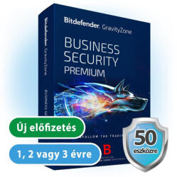 Bitdefender GravityZone Business Security Premium 50 eszközre