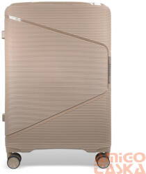  Zellia Polipropilén Bőrönd Ppb088 - Cappuccino M Méret - 65 X 44 X 25 Cm (PPB088)