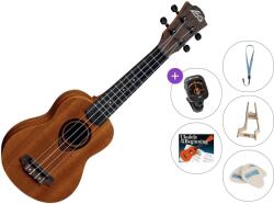 LAG TKU-10S Tiki Premium SET Natural Szoprán ukulele