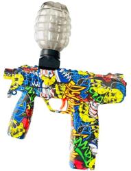 Sunny Blaster UZI, pistol cu peleți cu gel de apă cu accesorii, albastru-verde (F987-2)