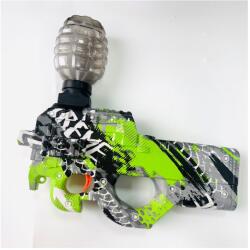 Sunny Blaster P90, pistol cu peleți cu gel de apă cu accesorii, verde (F986-1)