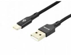 Accura USB 2.0 - USB-C 1.0m black