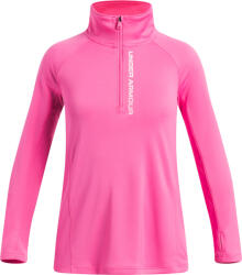 Under Armour Tech Branded HZ Pink Frenzy / White Lányka-melegítőfelső M