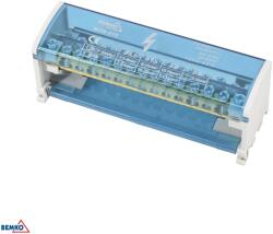 Schelinger moduláris elosztó sorkapocs 2x15, 125 A, IP20, DIN-sínre BM-A18-MDB-215 (BM-A18-MDB-215)