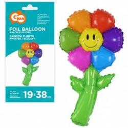 GoDan FOIL BALLOON 15 RAINBOW FLOWER 19x38