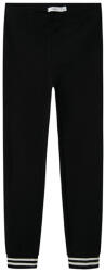 NAME IT pantaloni de picior fata pufos negru (142C86)