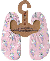 SLIPSTOP Papuci anti-alunecare fete, roz unicorni - Mythos, 21-32 Mitul (147FB6)