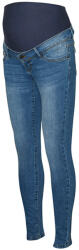 Mamalicious Blugi pentru gravide, bleu Denim albastru mediu (1486E8)