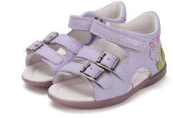 D. D. STEP sandale pentru fete cu model floral violet (14504C)