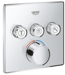 GROHE falsík mögötti keverő 3 fogyasztóra, króm (GR-29149000)
