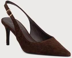 Answear. LAB pantofi cu toc stiletto din piele întoarsă BPY2-OBD064_89X