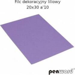Penword Polsirhurt Decorative felt lilac 20x30cm 10pcs
