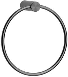 Wellis Ischia törölközőtartó gyűrű - metal grey WE00194 (WE00194)