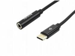 Accura USB-C - MiniJack black M/F