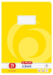 Herlitz x. book A4 Kockás Füzet - Lineatur 29, 16 lapos, 10 db-os csomag