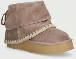 Mou Platform Boot Suede Folding cizme de zăpadă pentru femei din piele întoarsă 9BY2-OBDU8U_80X (MU.FW681015A.CAM)