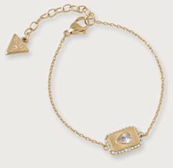 Guess brățară pentru femei din oțel inoxidabil CRYSTAL LOVE 9BY2-AKDZ28_GLD (JUBB06.355JW)