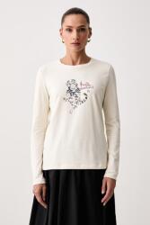 Max Mara hosszúujjú női pamut WKDVICINO - bézs S - answear - 43 990 Ft
