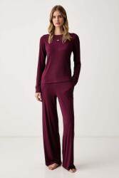 DKNY pizsama női viszkóz - burgundia XS - answear - 39 990 Ft