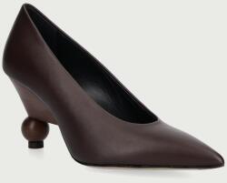 Weekend Max Mara pantofi cu toc stiletto din piele 9BY2-OBDW10_89X