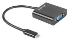 LANBERG USB C to VGA Adapter Lanberg AD-UC-VG-01