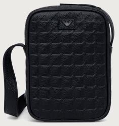 Emporio Armani férfi bőr tasak - fekete Univerzális méret - answear - 99 990 Ft
