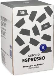 KaffeK | Espresso Strong - Budget - 36 capsule compatibil cu Lavazza A Modo Mio