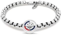 Tommy Hilfiger Compass ezüst színű férfi karkötő THJ2790726 (THJ2790726)