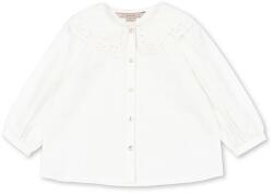 Konges Sløjd gyerek pamut ingblúz RILO COLLAR SHIRT GOTS - fehér 104