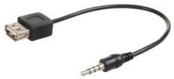 MacLean Adapter USB Maclean USB - Jack 3.5mm Black (MCTV-693)