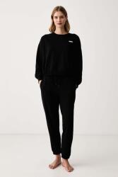 DKNY pizsama női pamuttal - fekete S - answear - 39 990 Ft