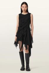 AllSaints rochie asimetrică ANGIE DRESS 9BY2-SUDYWI_99X (W001DF)