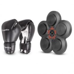 inSPORTline Ţintă electronică de box montată pe perete inSPORTline Smartpunch + Mănuși de box inSPORTline Metrojack (26787+25036)
