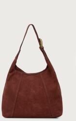 Hoss Intropia shopper női velúrbőr - burgundia Univerzális méret
