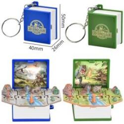 Trifox Expandable book keychain dinosaurs