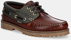 Barbour félcipő Deck - barna Férfi 45