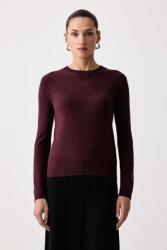 Max Mara női pulóver selyemmel WKDSICILIA - burgundia L