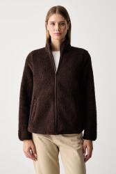 Skechers polár pulóver női SKECH-SHERPA JACKET - barna L