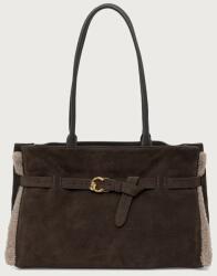 Coccinelle shopper női velúrbőr - zöld Univerzális méret